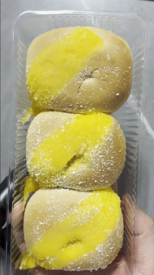 소프트번(망고) 빵속사진